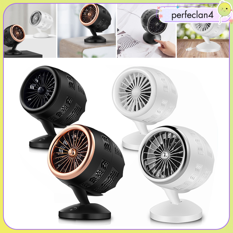 🍁perfeclaneDesk Fan Small Quiet Table Fan USB Powered Mini High Velocity Personal Fan, Lower Noise, Enhanced Airflow,Perfect for Home Office Table Desktop