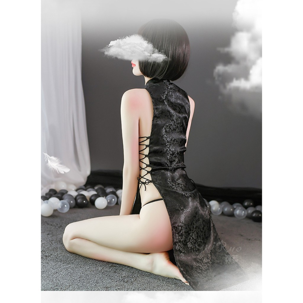 Đồ Ngủ Cosplay Sexy Sườn Xám Thượng Hải , Cosplay Nữ Sexy Đan Dây Bên Hông Gợi Cảm | BigBuy360 - bigbuy360.vn