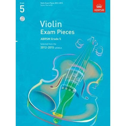 Bài thi Violin ABRSM 2012-2015, Lớp 5, Điểm, Phần