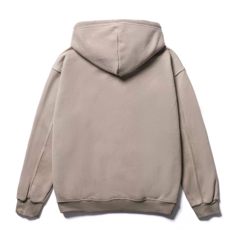 HOODIE OVERSIZE màu CẨMEL - áo khoác nỉ có mủ trùm đầu
