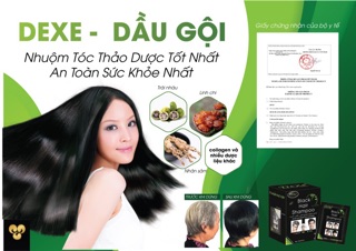 COMBO 6 HỘP - DẦU GỘI TÓC BẠC DEXE
