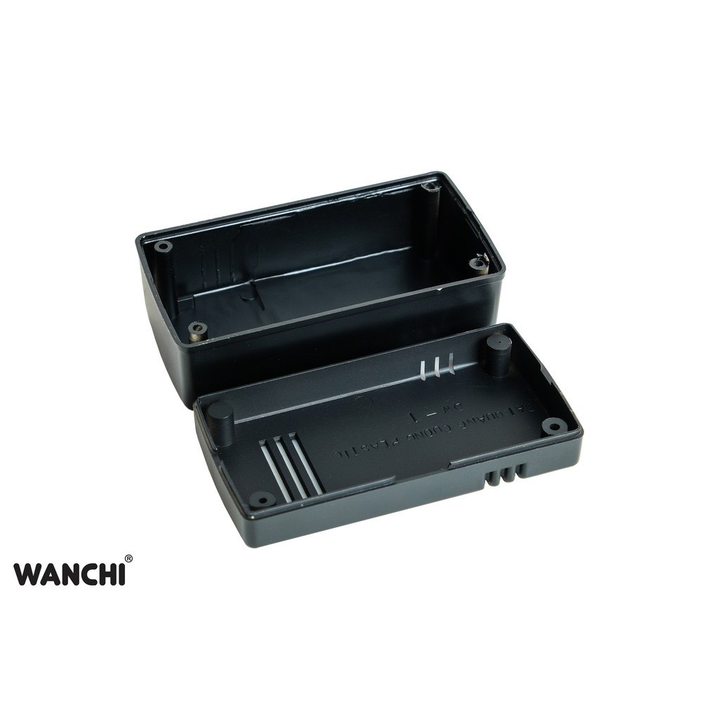 Hộp 110x55x40mm có tặng kèm ốc vít. Hộp nhựa đựng mạch điện tử