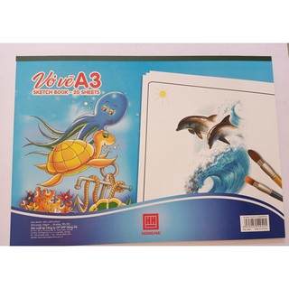 Vở vẽ Hồng Hà A4/A3