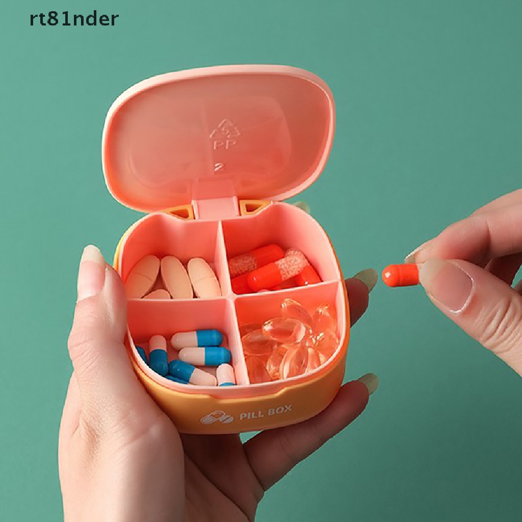 Rt Hộp Đựng Thuốc Viên Mini Cầm Tay Tiện Lợi