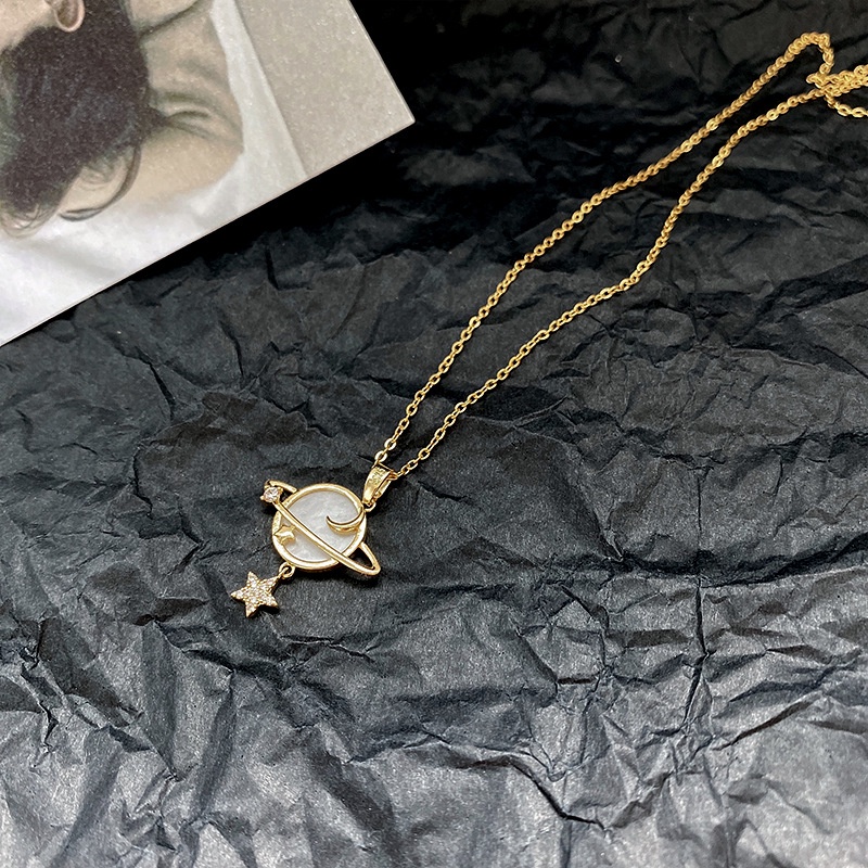 Vòng cổ Hợp Kim Mặt Nơ Đính Đá Cao Cấp Thời Trang