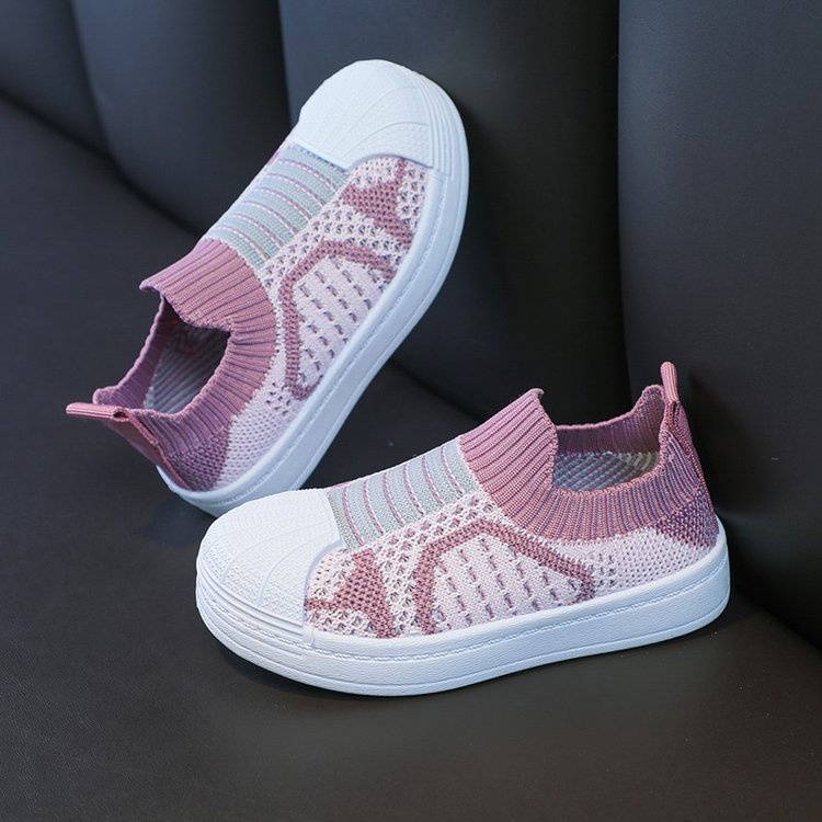 Giày thể thao chống trượt trọng lượng nhẹ thoáng khí thời trang unisex dành cho trẻ 1-18 tuổi