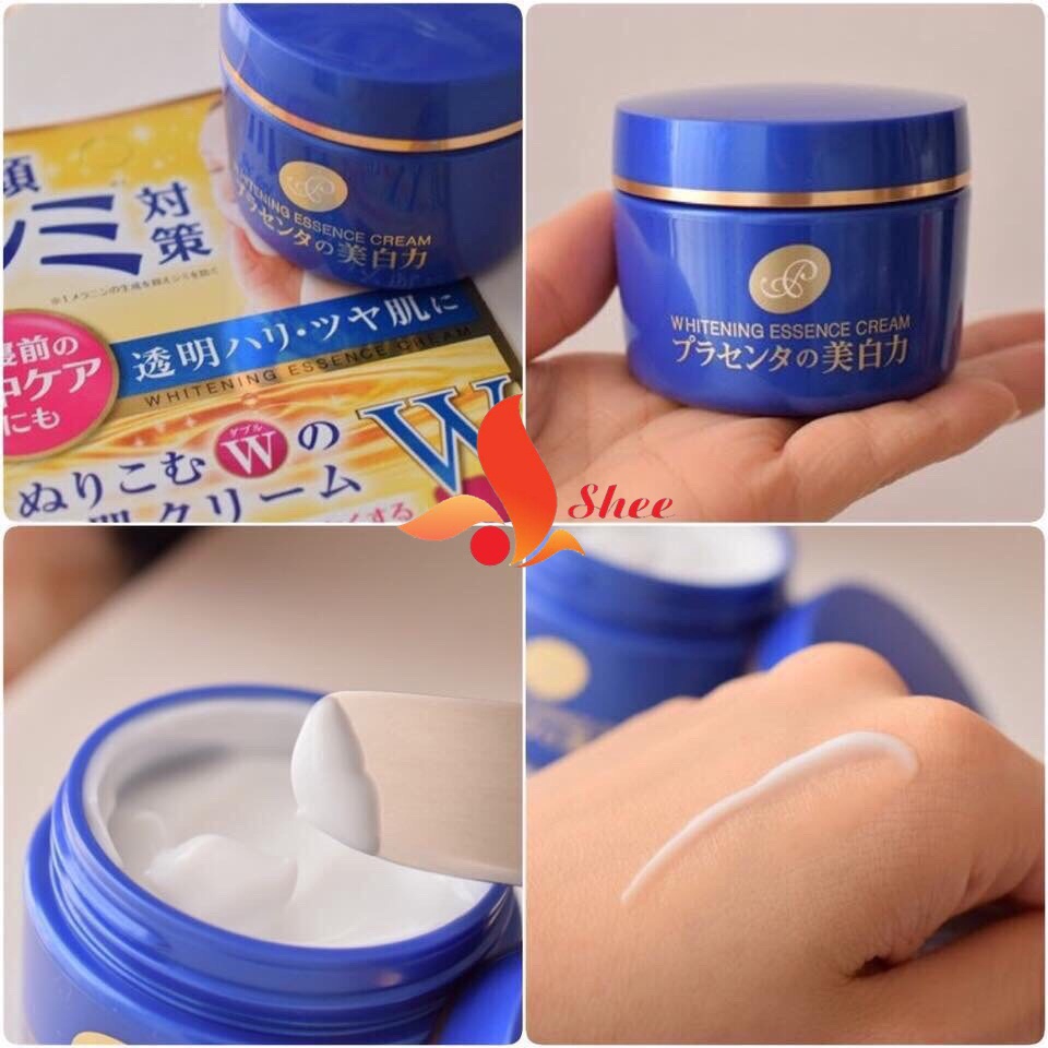 (Mới về) Kem dưỡng trắng da, chống lão hóa tái tại da Meishoku Whitening Essence Cream