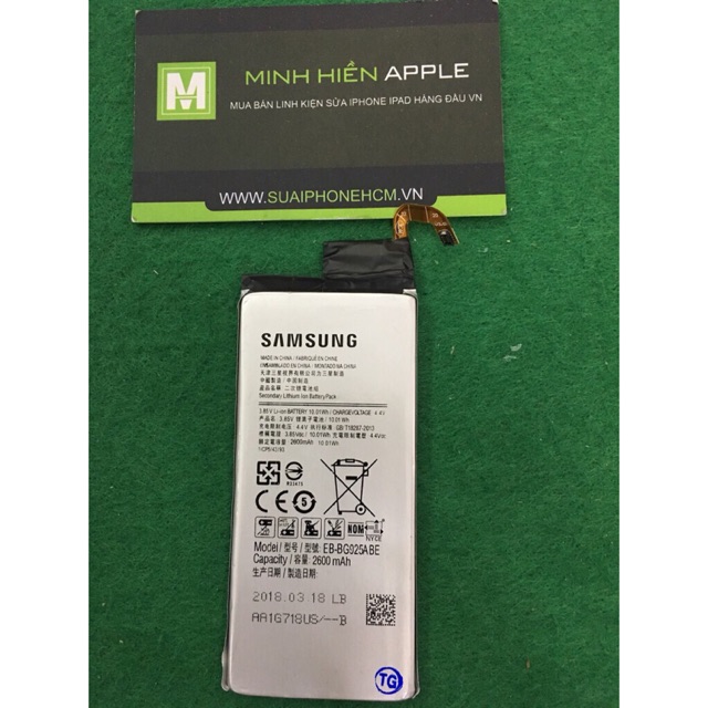 Pin samsung galaxy s6 edge, dung lượng 2600mAh