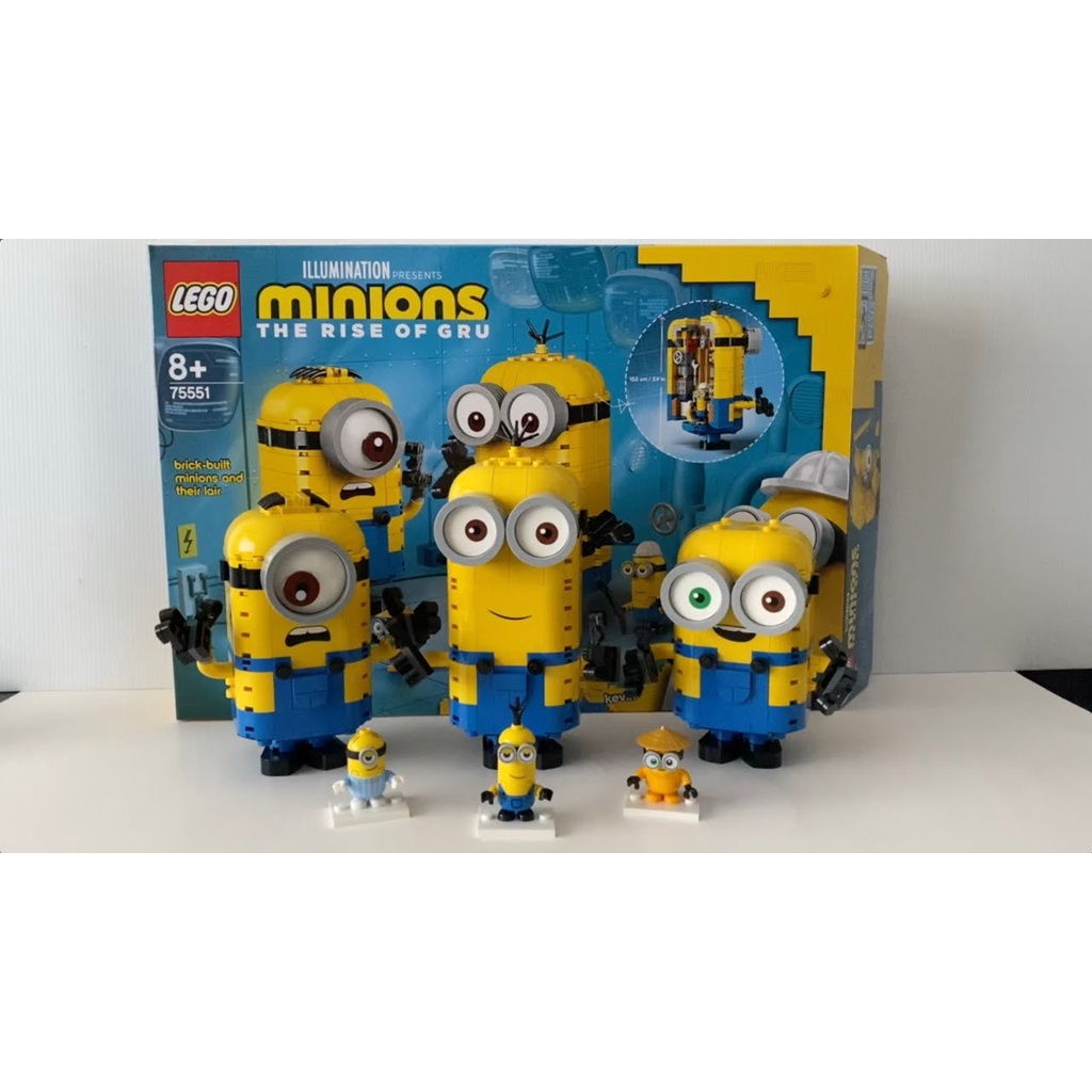 75551 LEGO Brick-built Minions and their Lair - &quot;Hang ổ&quot; của Minions