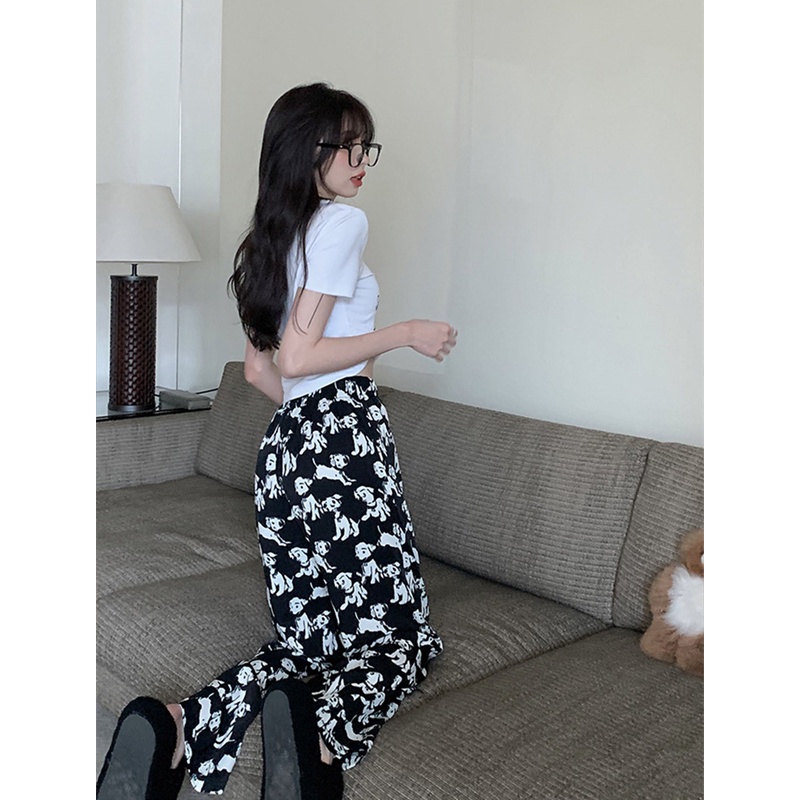 NRVP Quần Thể Thao Ống Rộng Phong Cách Hàn Quốc