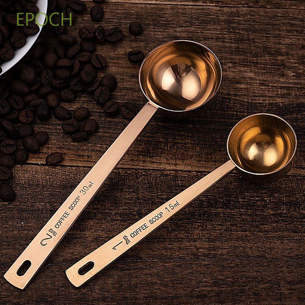 Epoch Muỗng Đo Lường 15ml / 30ml Bằng Thép Không Gỉ Có Tay Cầm Tiện Dụng Cho Nhà Bếp