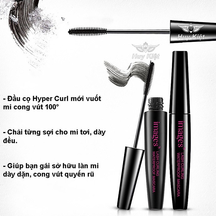 Mascara Images Chuốt Mi Dài Và Cong Vút, Chống Thấm Nước, Siêu Lâu Trôi MS6004