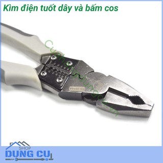 Kìm điện tuốt dây bấm cos