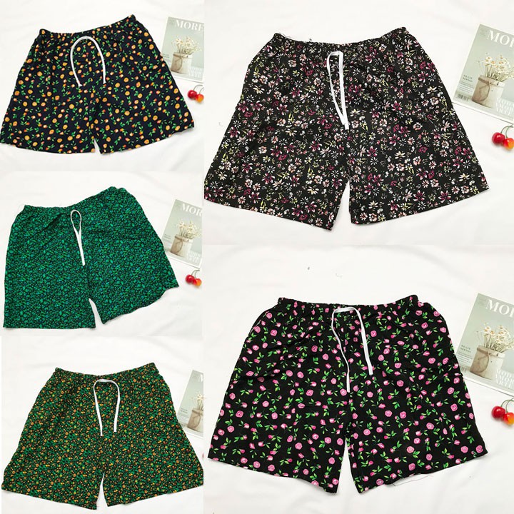 Quần đùi nữ từ 50-55kg vải lanh tole - Quần short nữ - QU26