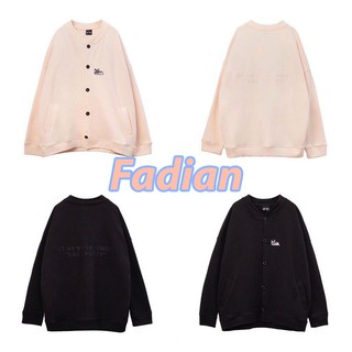 Áo khoác Cardigan nữ dáng Bomber form rộng tay dài 07.07 BY SENVENZIA LAZY PUPPY nhiều màu phong cách Ulzzang Unisex