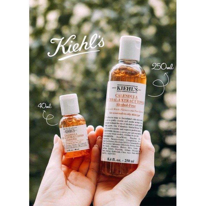 [Mã 153FMCGSALE1 giảm 10% đơn 250K] [Kèm Bill] Toner Hoa Cúc Kiehl’s Calendula Herbal Extract Toner