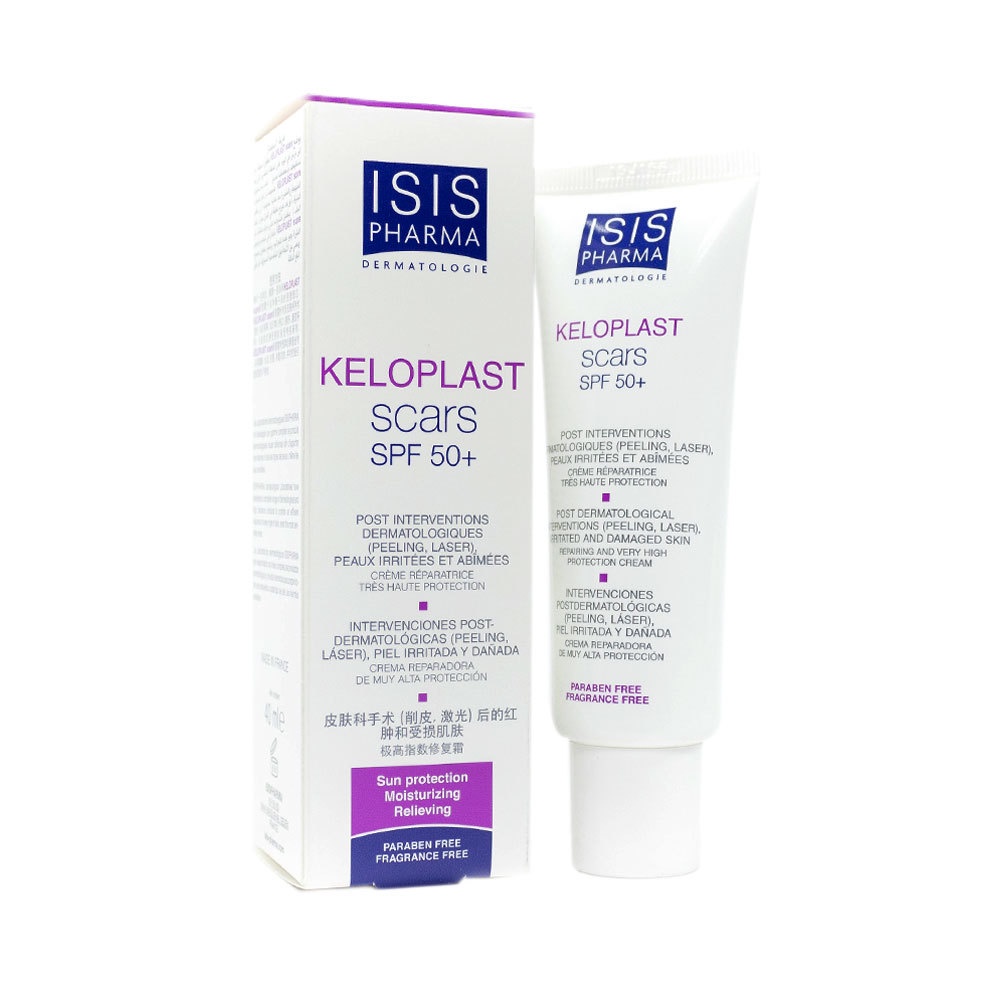 [TEM CTY] ISIS Pharma Keloplast Scars SPF50+ 40mL - Kem Phòng Ngừa Sẹo Xấu