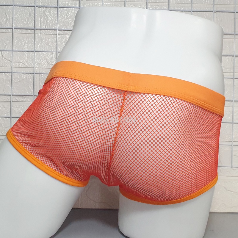Quần lót nam chất thun lưới dạng sịp đùi SX.06 nhiều màu đẹp, chất độc đáo- giao hàng an toàn cho anh em