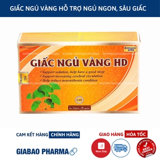 Mã COSDAY giảm 8% đơn 150K Viên uống GIẤC NGỦ VÀNG HD hỗ trợ thần kinh,