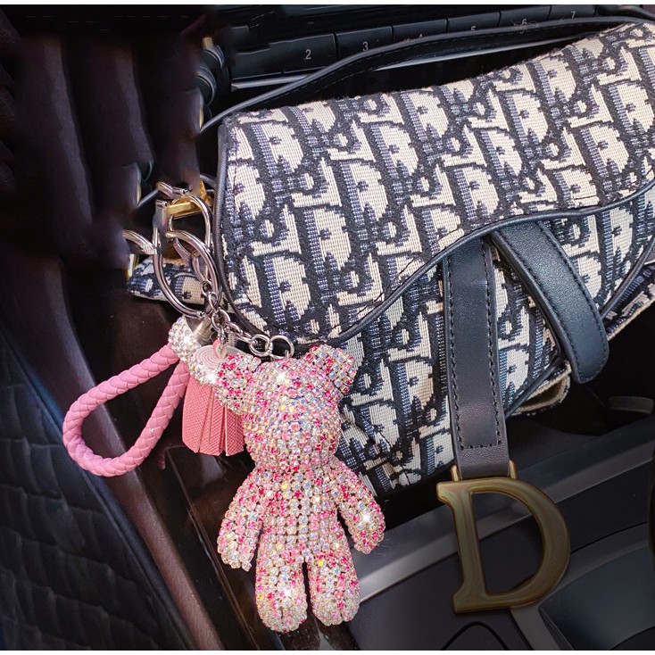 Móc khoá Gấu đính đá thời thượng Bearbrick