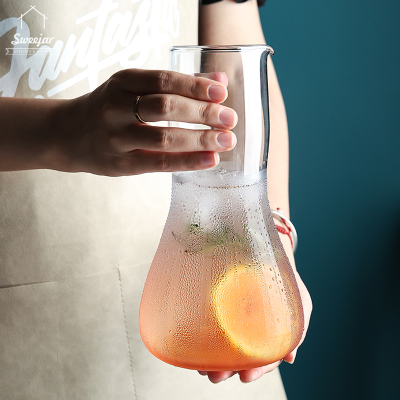 SWEEJAR Bình  Bằng Thủy Tinh Đựng Trà/Cà Phê/Nước Trái Cây