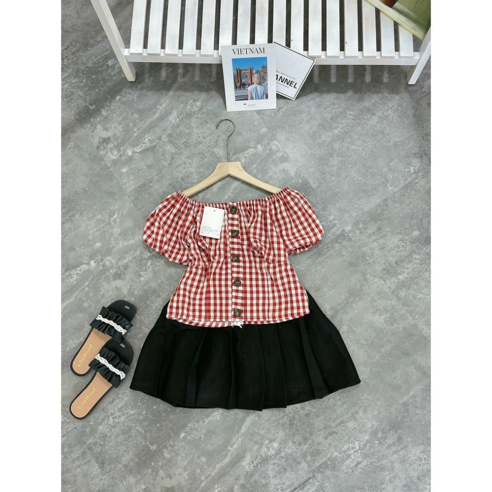 Set đồ nữ cá tính, set váy ngắn áo quây đi chơi sang chảnh mùa hè đẹp YA123 | BigBuy360 - bigbuy360.vn