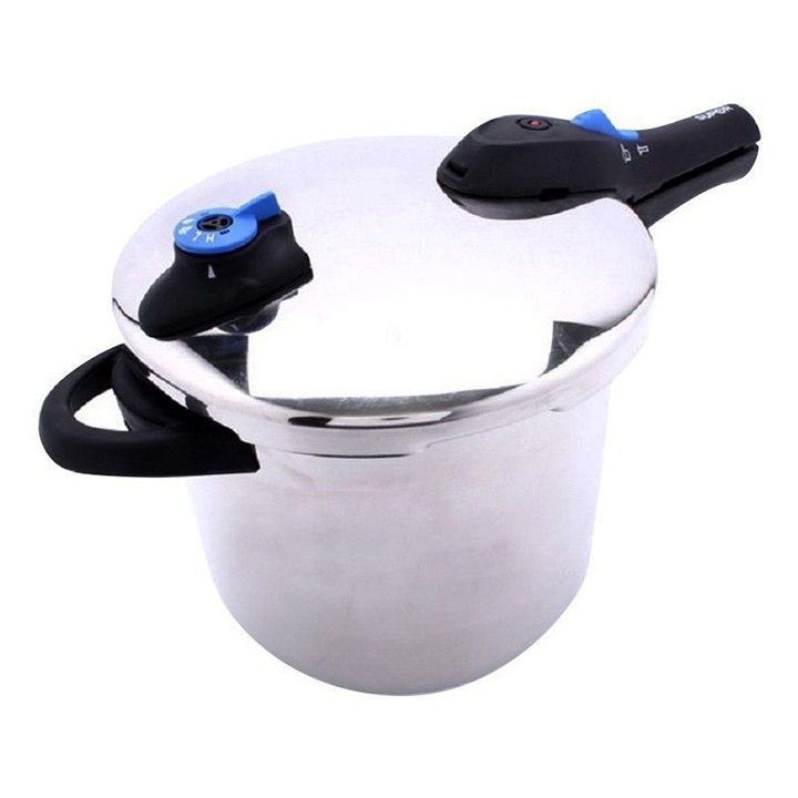 Nồi Áp Suất 22cm Inox Supor Max-Vit 7,6 Lít HYSH2276 dùng được bếp từ