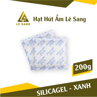 Gói hút ẩm đóng túi 200 Gram, loại gói 1/2/3/5/10/50/100/200gram Silica Gel - Hạt chống ẩm mốc, khử mùi