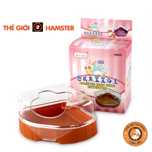 Nhà tắm tam giác cho Hamster size Bear