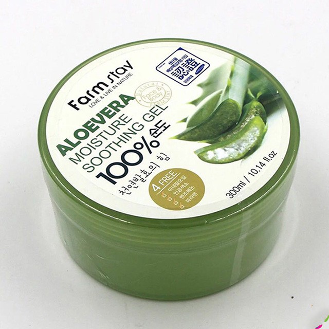 Gel nha đam Aloevera Moisture Soothing Gel 100%