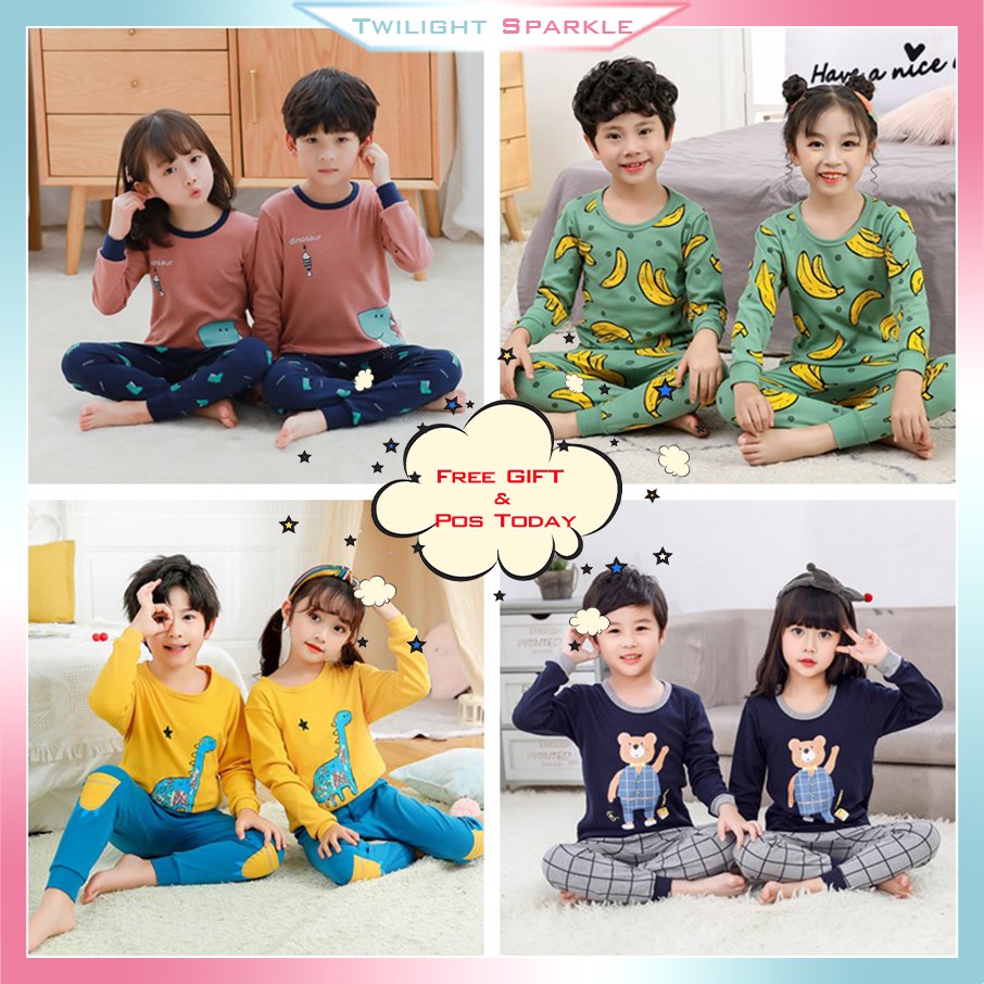 Set Đồ Ngủ 2 Chi Tiết Xinh Xắn Cho Bé Gái