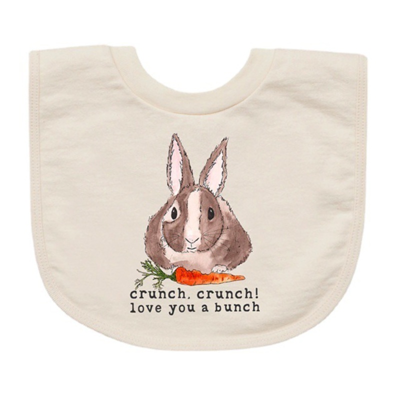 Yếm Ăn Cotton Mềm Mại Chống Thấm Nước In Họa Tiết Ngọt Ngào Cho Bé Sơ Sinh