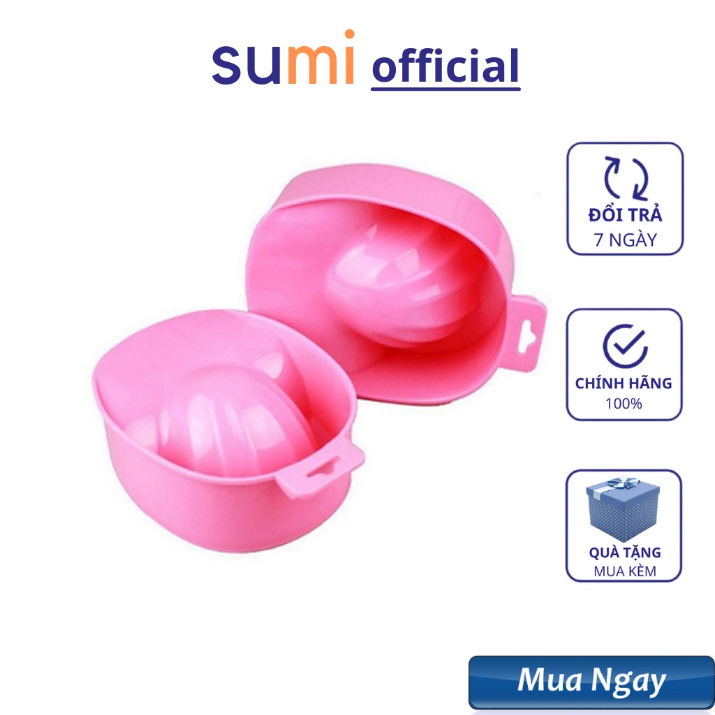 Bát ngâm tay làm nail