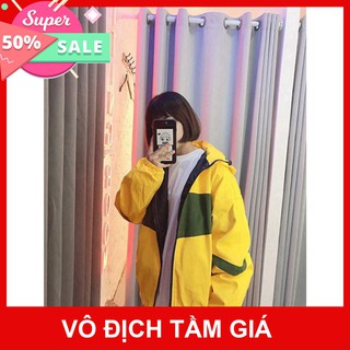 Áo KHOÁC Dù trơn phong cách Hoodie - unisex nhiều màu