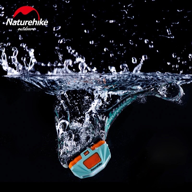 Đèn pin đội đầu, đeo trán siêu sáng sạc USB NatureHike NH00T002-D