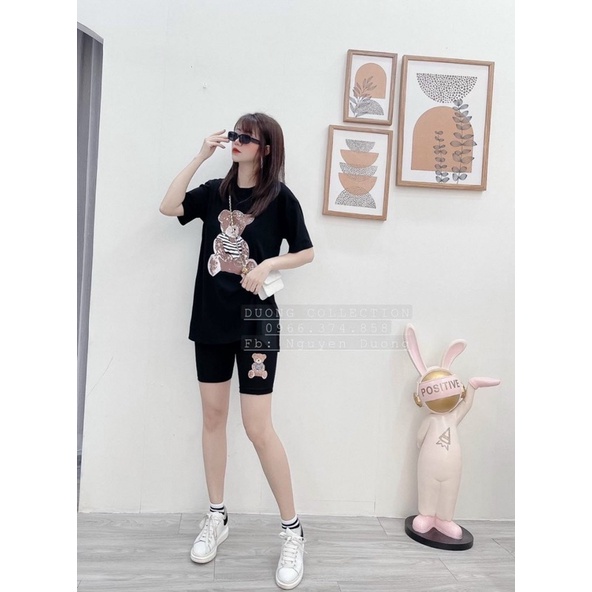 Bộ Quần Áo Gấu Thời Trang Kute Cá Tính ( mã BG -125)