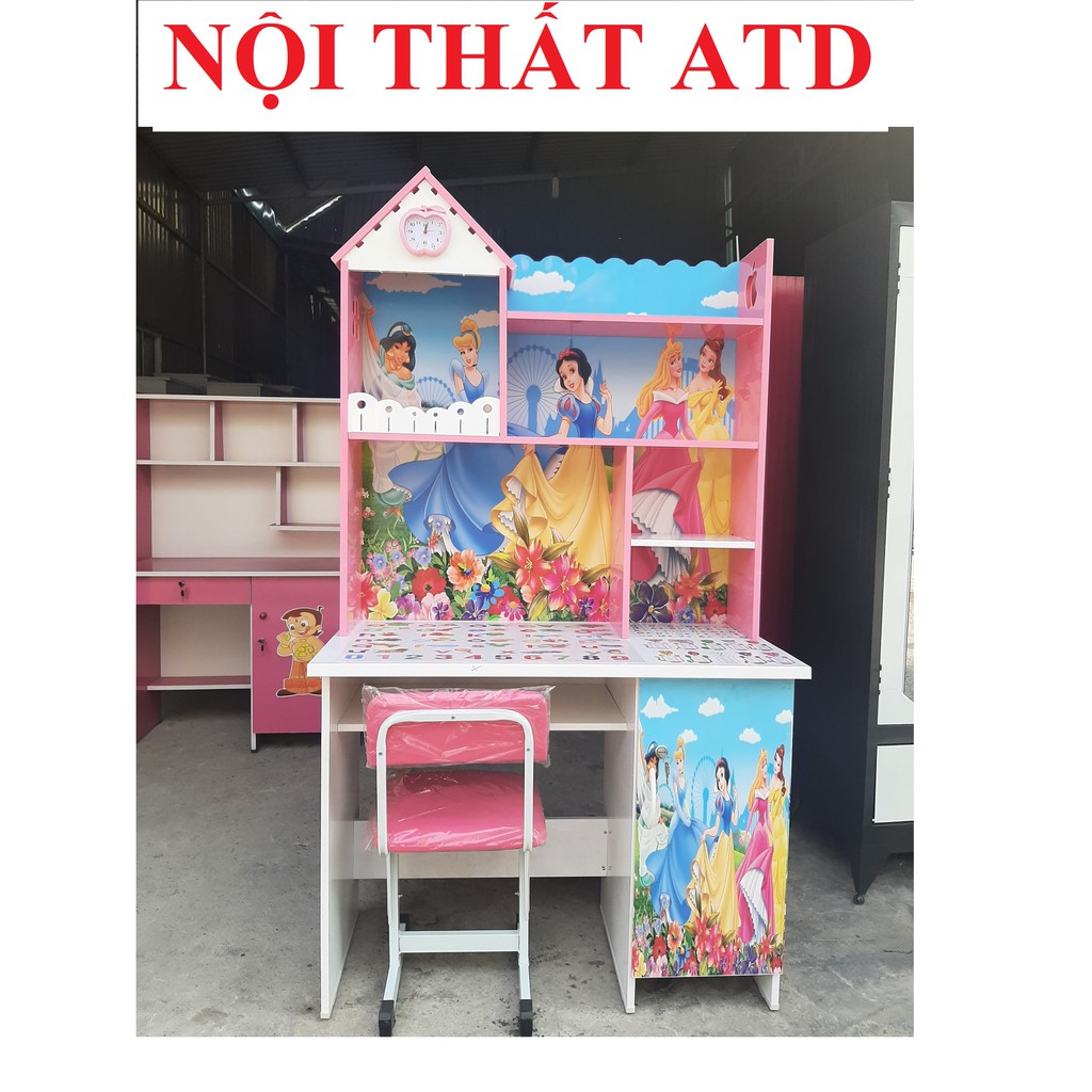 Bàn học sinh nhựa in 3D dễ thương, nhiều mẫu để lựa chọn cho bé, freeship | BigBuy360 - bigbuy360.vn