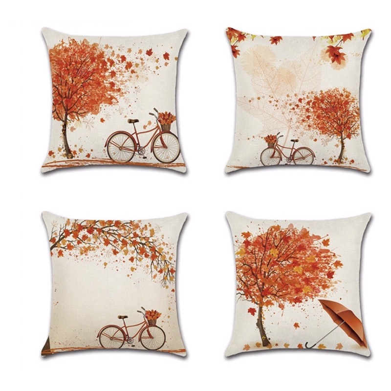 (TH7) Vỏ Gối Tựa Lưng, Vỏ Gối Sofa, Vỏ Gối Vuông