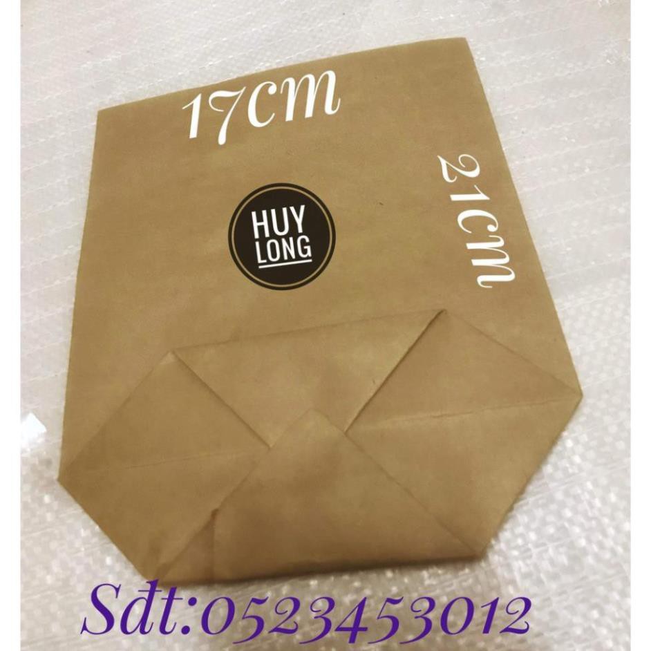 Combo 500c TÚI XI MĂNG loại 1kg đựng gà rán,khoai lang lắc