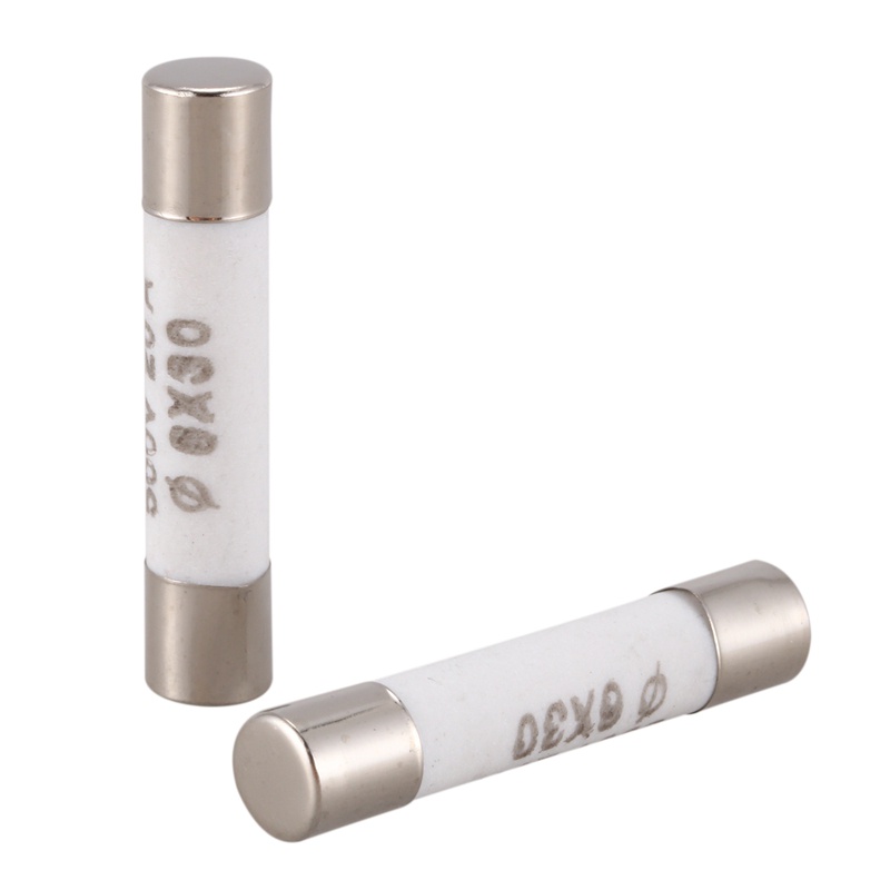 Set 10 cầu chì gốm 6mmx30mm 20A 500V chuyên dụng