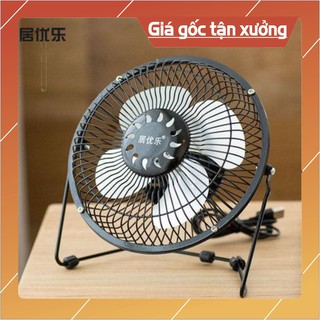 [SALE SỐC] QUẠT LỒNG SẮT ĐỂ BÀN SIZE TO HÀNG CAO CẤP MÁT