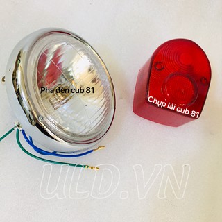 COMBO PHA ĐÈN CHỤP ĐÈN SAU CUB 81