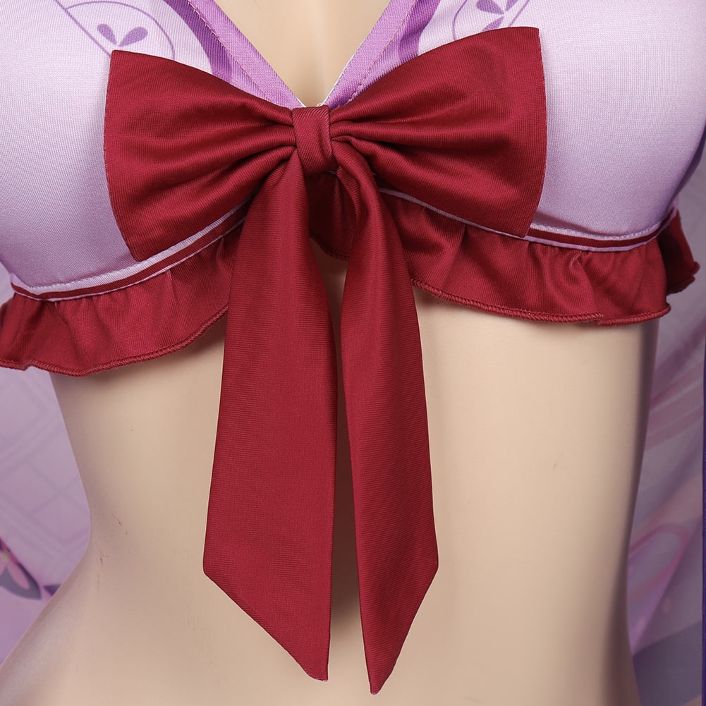 Áo Choàng Bikini Hóa Trang Nhân Vật Trong Genshin Impact Raiden Shogun Beelzebul