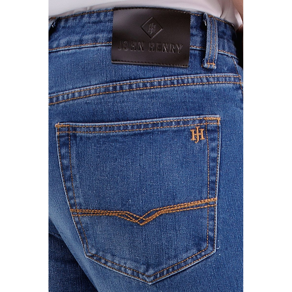 Quần jeans nam form rộng JN21SS07-CL