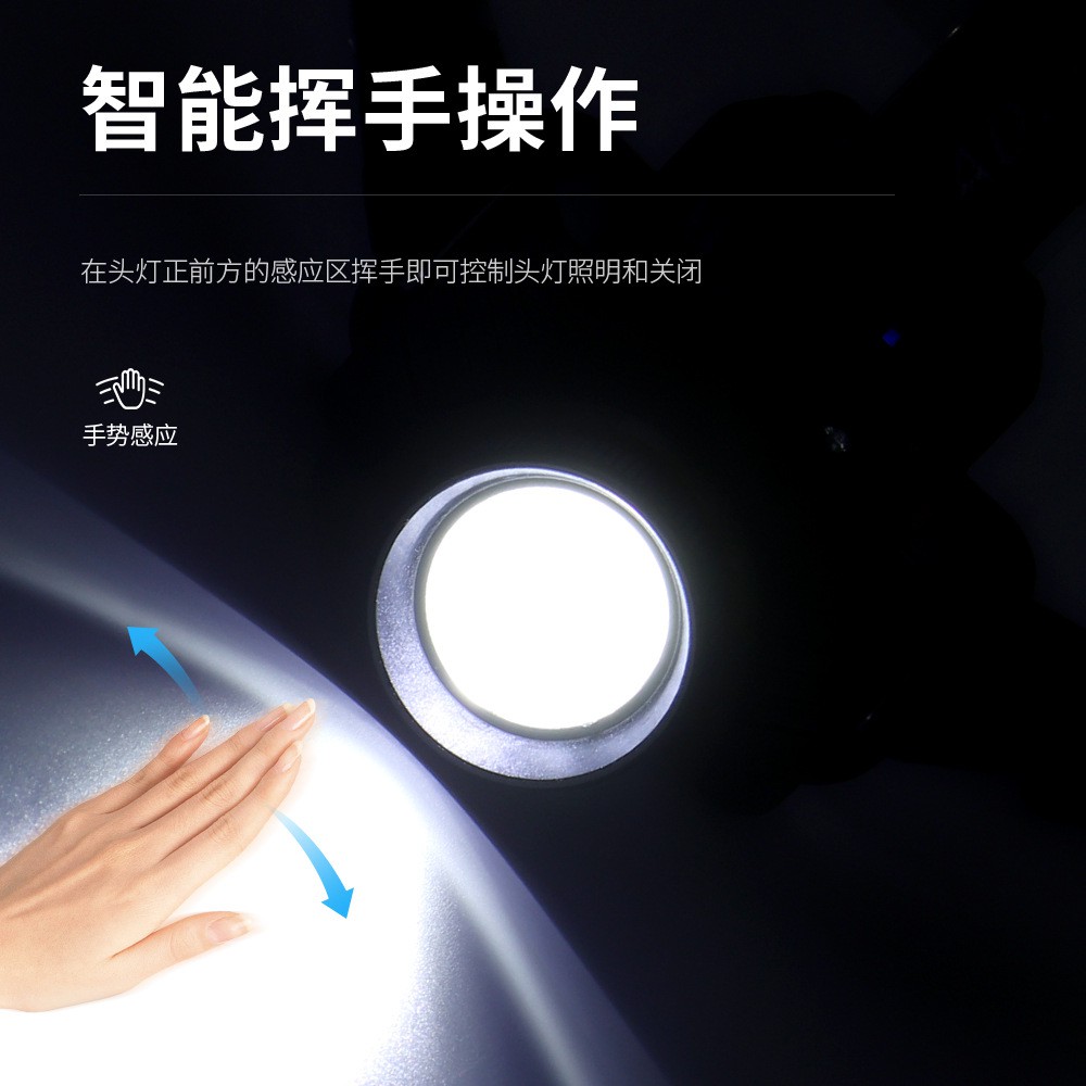 Đèn pin đội đầu cảm biến hồng ngoại T2 Giá Rẻ