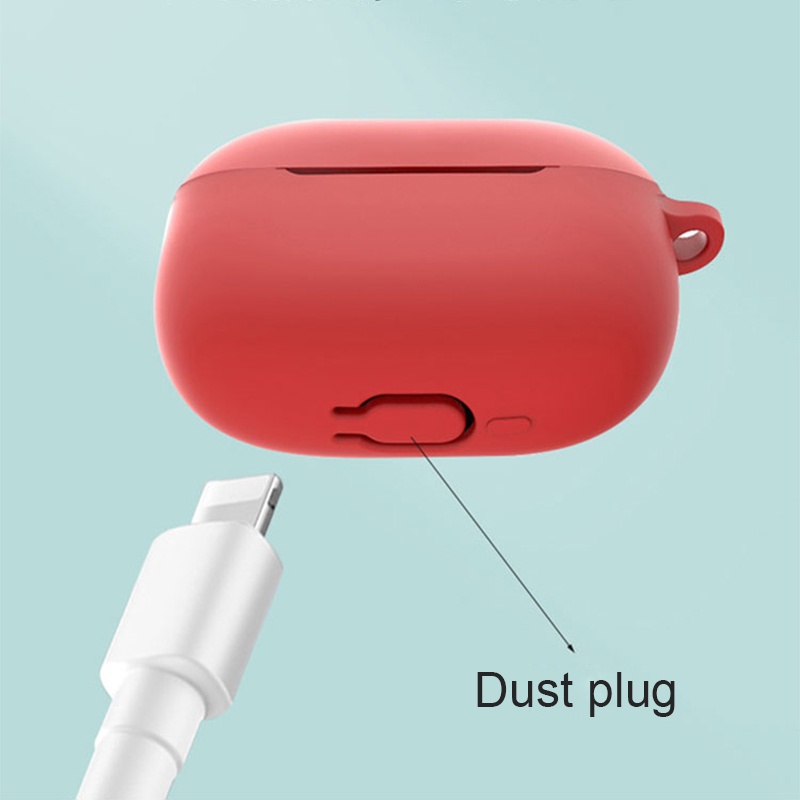 Ốp Hộp Đựng Tai Nghe Nhét Tai Silicon Mềm Chống Sốc Có Dây Xích Cho Xiaomi Redmi Buds 4 4pro Buds4 Redmi Buds 4 Pro