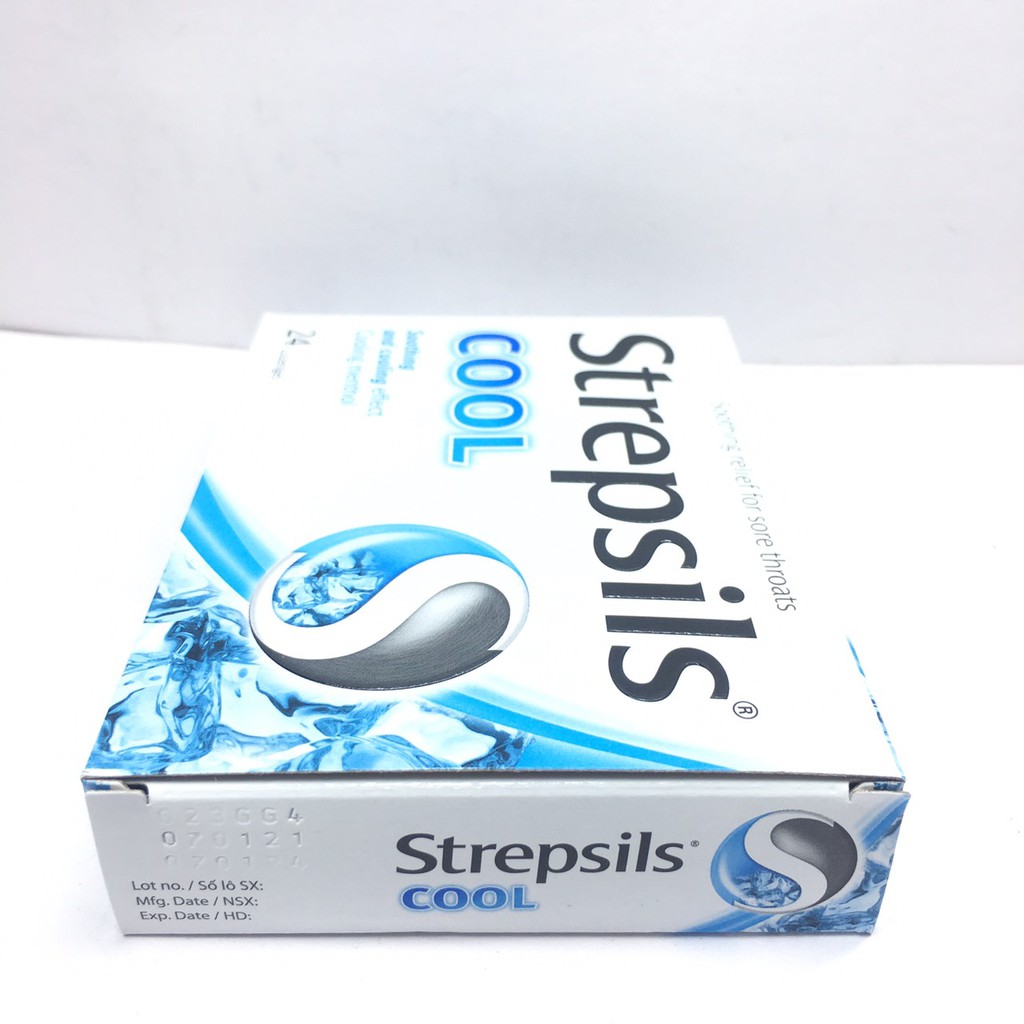 Viên ngậm Strepsil hộp 24 viên