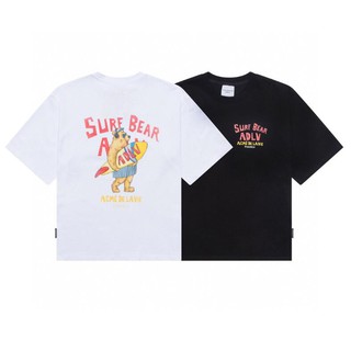 ADLV Áo Thun Ngắn Tay Chất Liệu Cotton In Hình Độc Đáo Hiệu Unisex Thời Trang