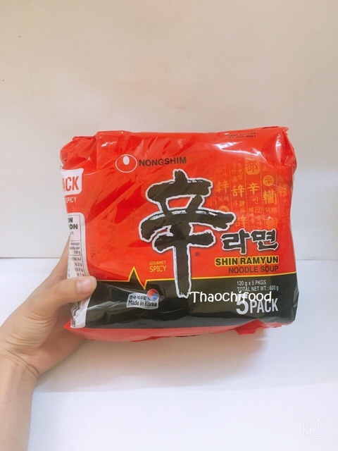 Mỳ Hàn Quốc các vị, mỳ gà cay samyang các vị, mỳ sốt tương đen Hàn Quốc - gói 140gr