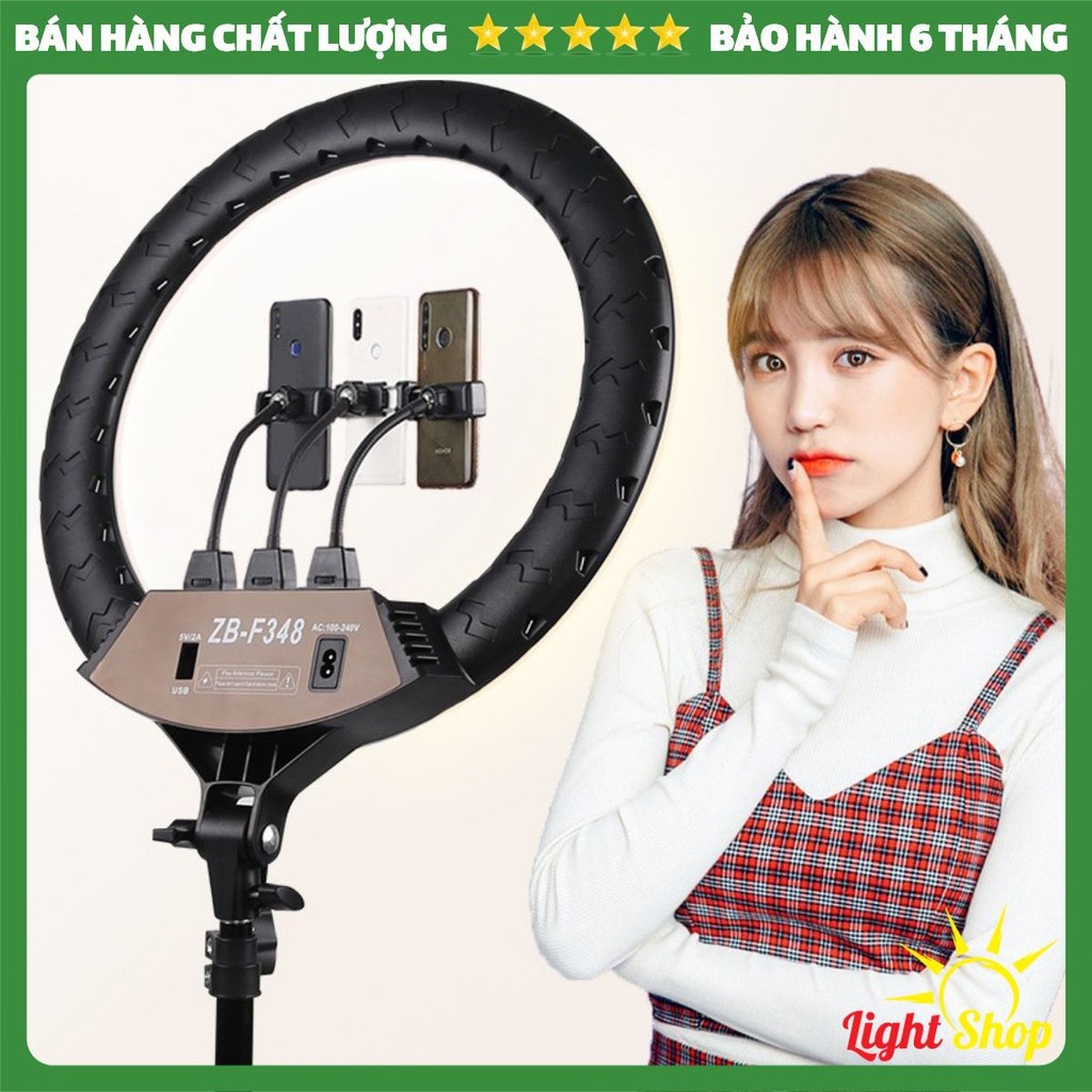 [Siêu Rẻ]  Đèn Livestream 45cm Điều Khiển🌻FREESHIP 70K 🌻 Đèn Hỗ Trợ Make Up, Chụp Ảnh, Spa, Phun Xăm | BigBuy360 - bigbuy360.vn